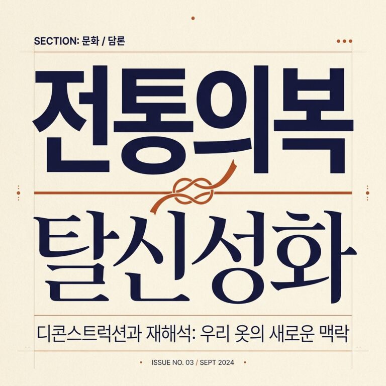 전통의복 탈신성화