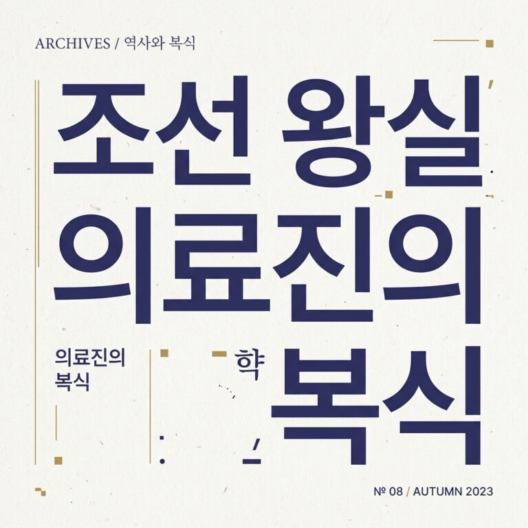 조선 왕실 의료진의 복식