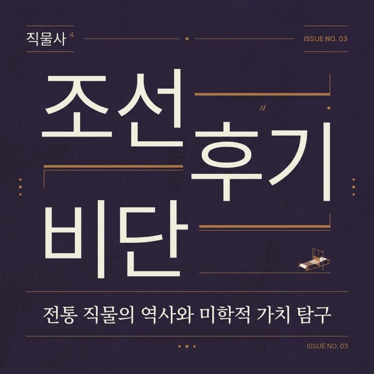 조선 후기 비단이 ‘최고의 안전자산’이 된 이유