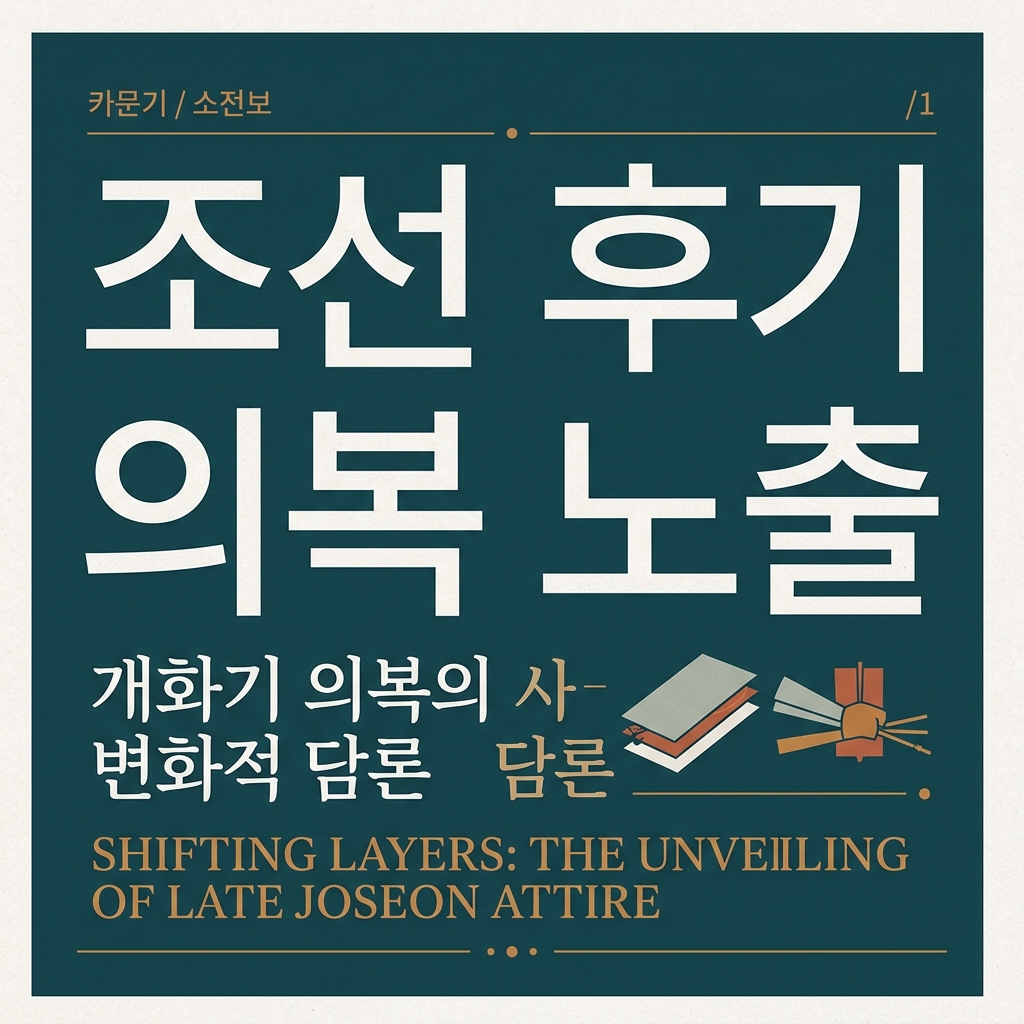 조선 후기 의복 노출의 사회적 담론 제품 이미지