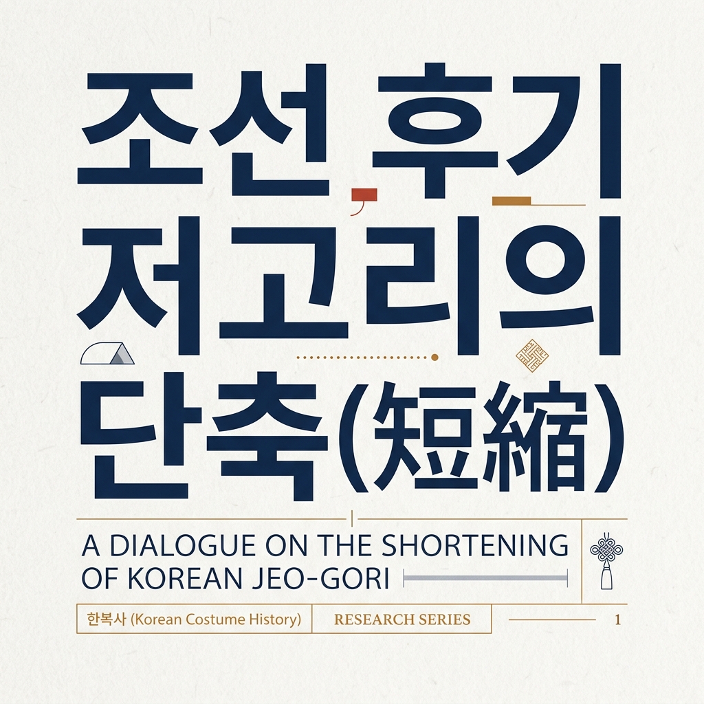 조선 후기 저고리의 단축(短縮)과 가슴가리개의 복식사적 기능 연구 제품 이미지