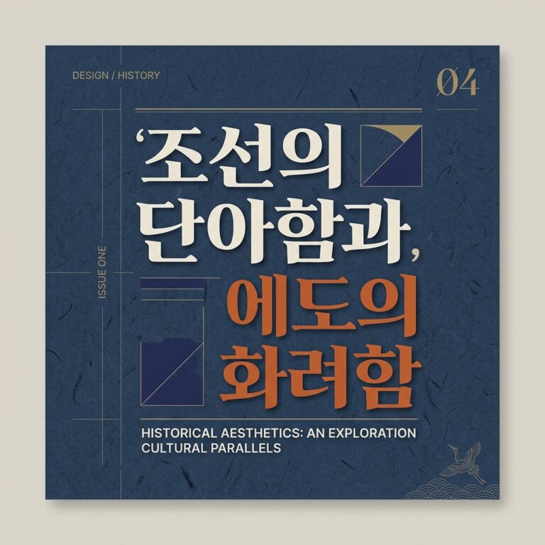 복식사의 두 줄기: 조선의 단아함과 에도의 화려함을 탐다