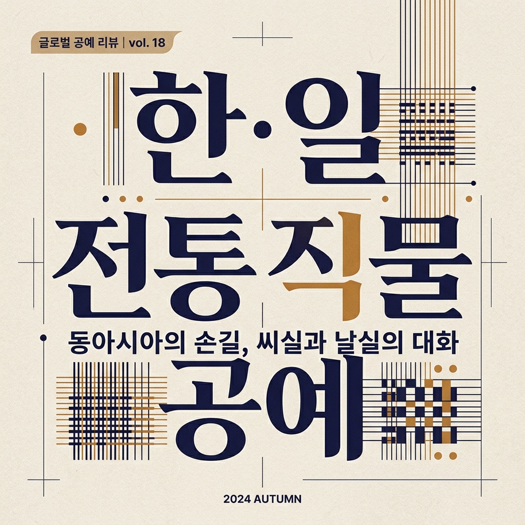 한·일 전통 직물 공예의 기술적 접근 제품 이미지