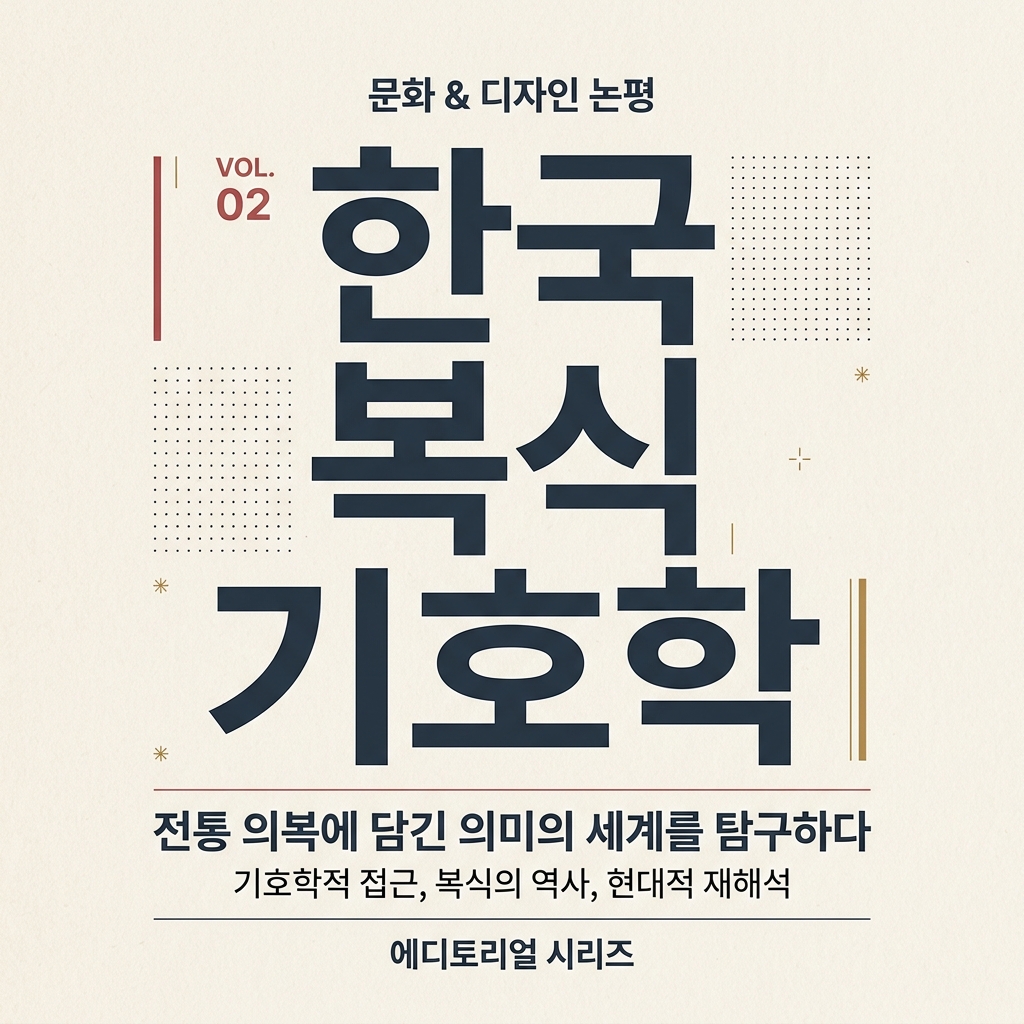 한국 복식 기호학으로 읽는 세부 디테일의 미학 제품 이미지