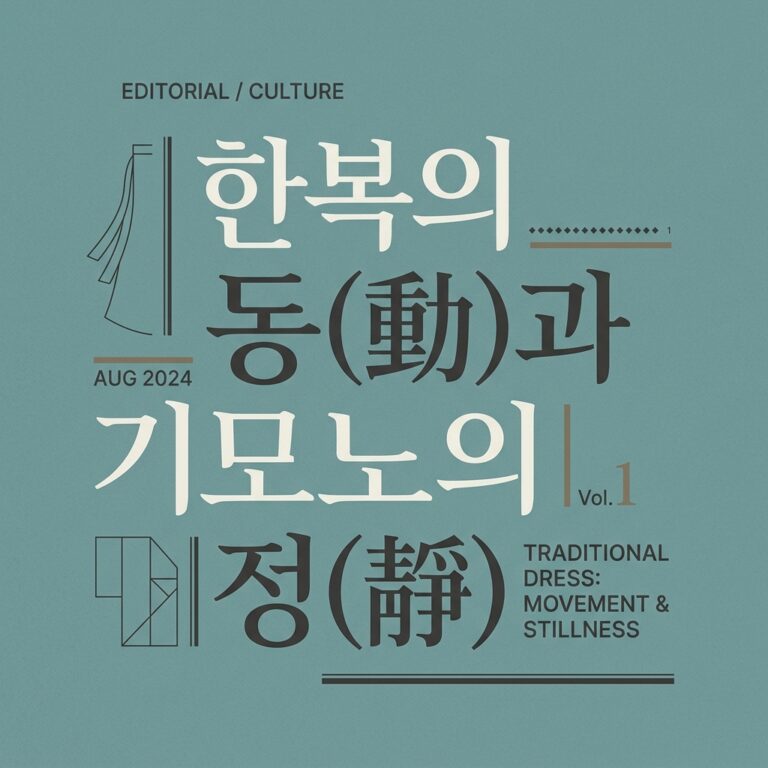 한복의 동(動)과 기모노의 정(靜)