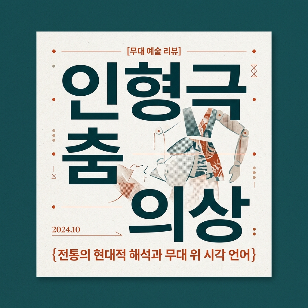 독특한 한국 인형극 춤 의상에 담긴 미학과 실용적 이유 제품 이미지
