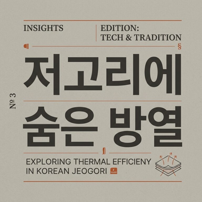 조선시대 여름 저고리에 숨은 방열 원리