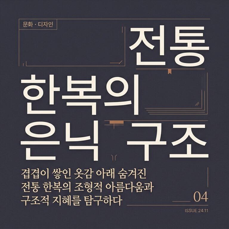 전통 한복의 은닉 구조와 호신용 무기 문화 연구