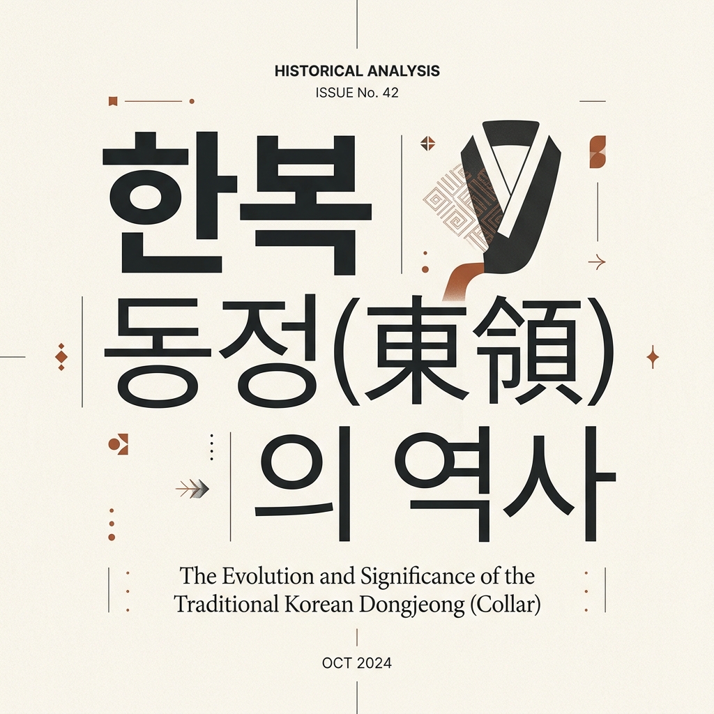 한복 동정(東領)의 역사적 기원과 미학적 기능 제품 이미지