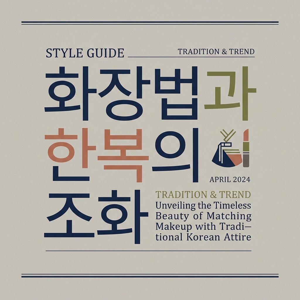 유교적 미학으로 본 조선시대 전통 화장법과 한복의 조화 제품 이미지